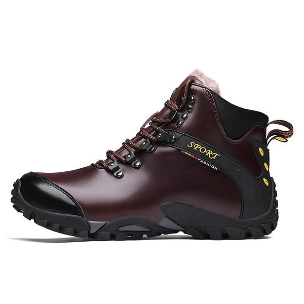 Bottes Chaudes Fourrure Homme