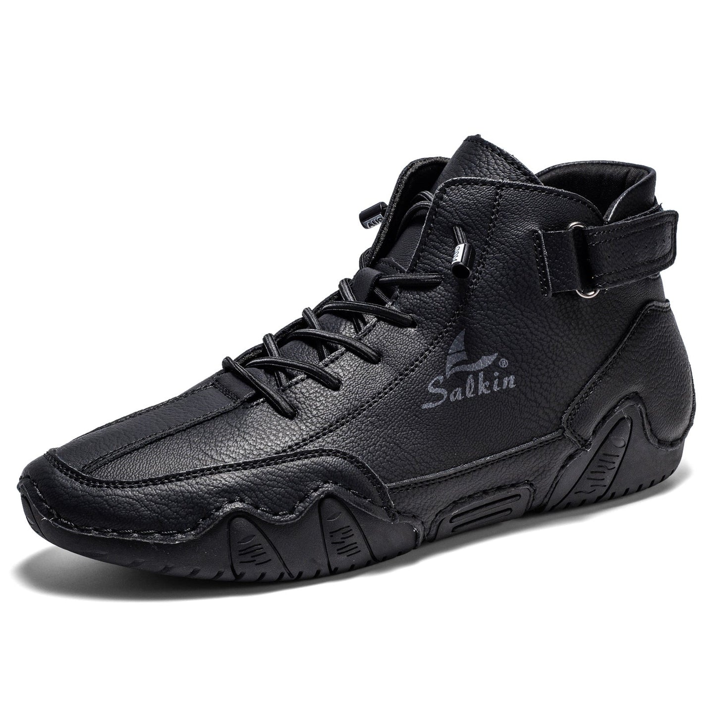 Bottes de randonnée décontractées en cuir