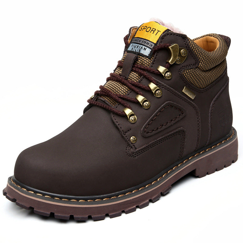 Bottes en cuir Robustes