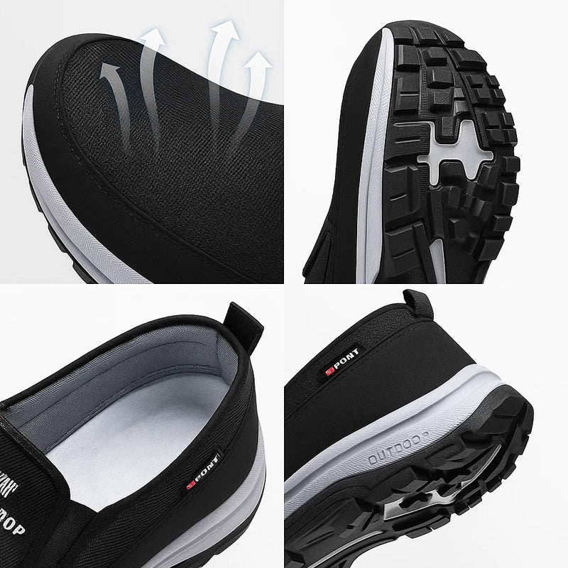 Middle-aged And Elderly Mesh Breathable Comfortable Casual Shoes