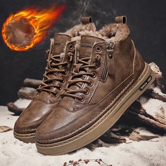 Bottes Velours Thermique Homme