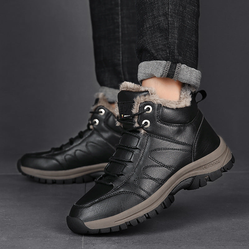 Bottes en Cuir Polyvalent