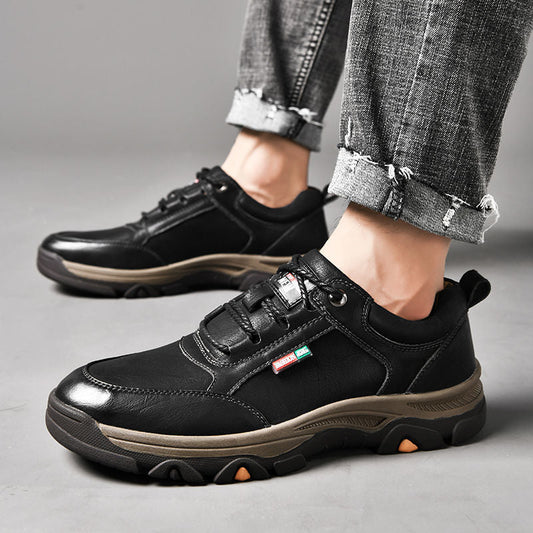 Chaussures en Cuir Confort Respirant