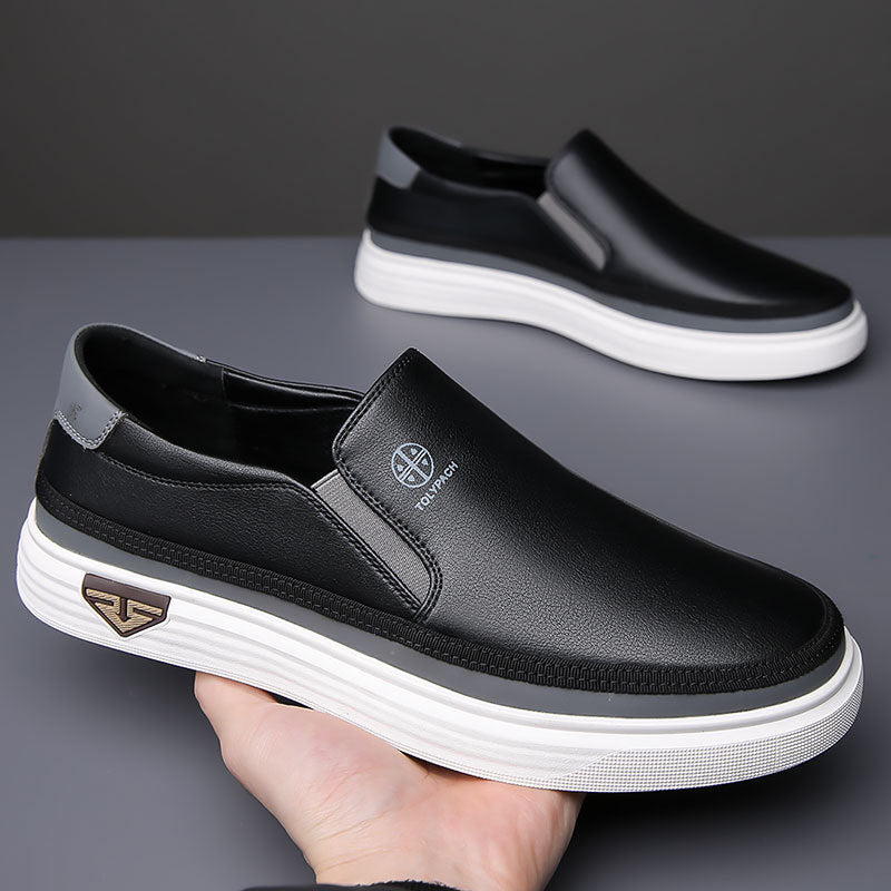 Baskets Business en Cuir